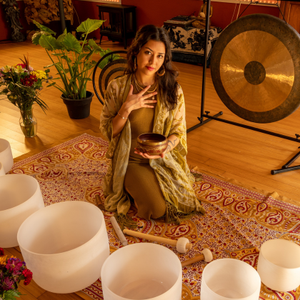 New Moon Portal Cacao Ceremony Meditation & Soundbath ()